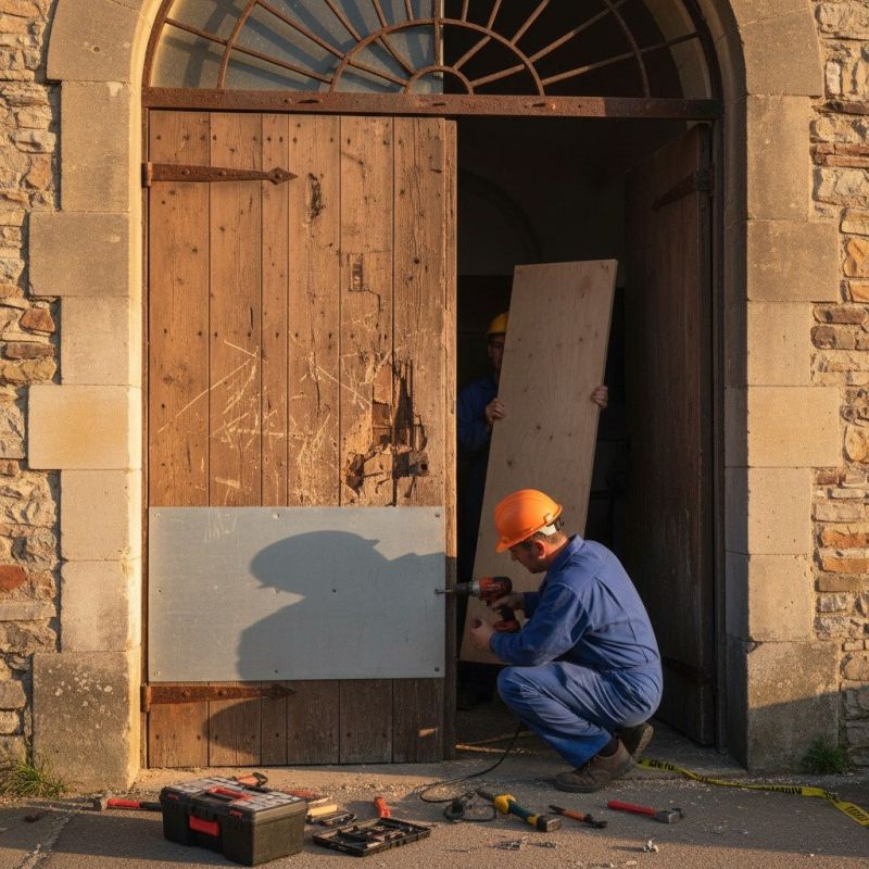 Entrance Door Repair in Conroe, TX