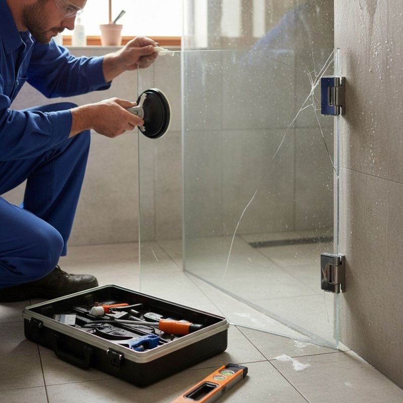 Glass Shower Door Repair in Denver County, CO