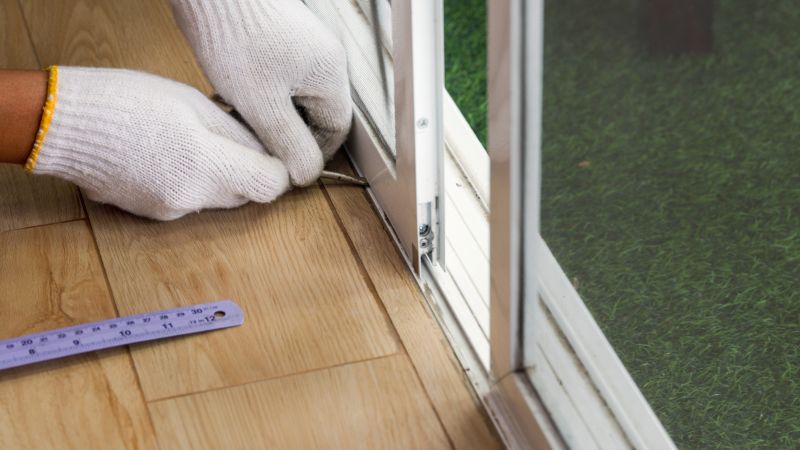 Sliding Door Track Repair in Kansas City, KS