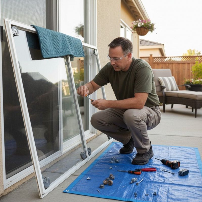 Sliding Mirror Door Repair in Conroe, TX